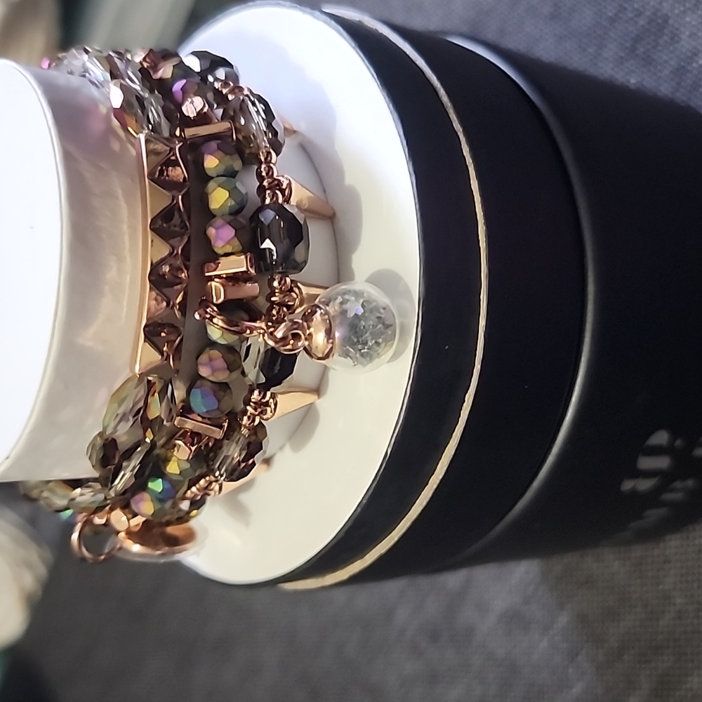 Fortune tellers dream stack bracelet